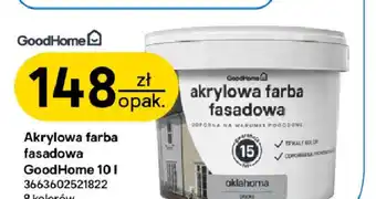 Castorama Akrylowa farba fasadowa GoodHome oferta