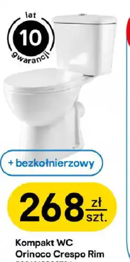 Castorama Kompakt WC Orinoco Crespo Rim oferta