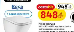 Castorama Miska WC Gap Roca oferta