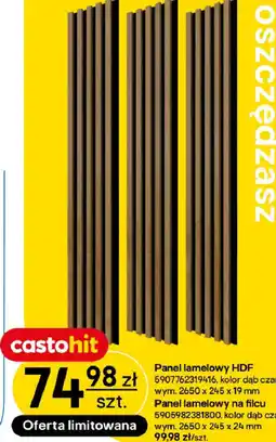 Castorama Panel lamelowy HDF oferta