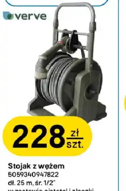 Castorama Stojak z wężem Verve oferta