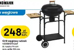 Castorama Grill węglowy wózek oferta