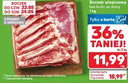 Kaufland Boczek wieprzowy oferta