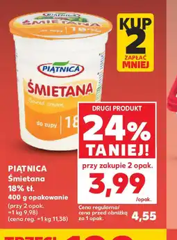 Kaufland Smietana Piątnica oferta