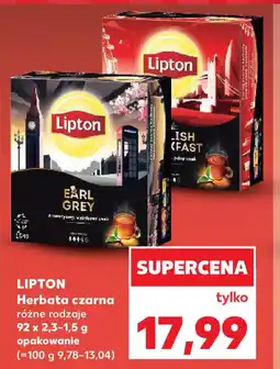 Kaufland Herbata czarna Lipton oferta