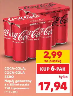 Kaufland Coca-Cola, Coca-Cola Zero oferta