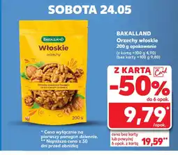 Kaufland Orzechy włoskie Bakalland oferta