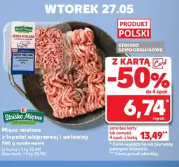 Kaufland Mięso mielone z łopatki wieprzowej i wołowiny oferta