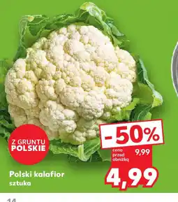 Kaufland Polski kalafior oferta