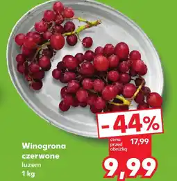 Kaufland Winogrona czerwone oferta
