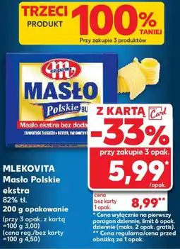 Kaufland Masło Polskie Mlekovita oferta