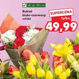 Kaufland Bukiet biało-czerwony oferta