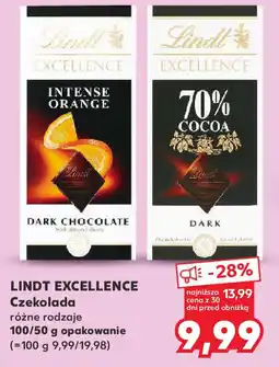 Kaufland Czekolada Lindt Excellence oferta