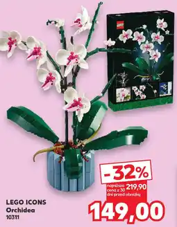 Kaufland LEGO ICONS Orchidea 10311 oferta