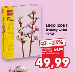 Kaufland LEGO Icons Kwiaty wiśni 40725 oferta