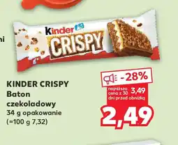 Kaufland Kinder Crispy oferta