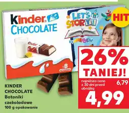 Kaufland Kinder Chocolate oferta