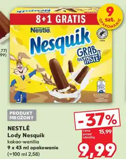 Kaufland Lody Nesquik oferta