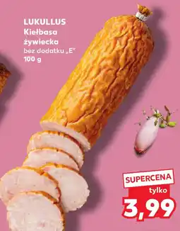 Kaufland Kiełbasa żywiecka Lukullus oferta