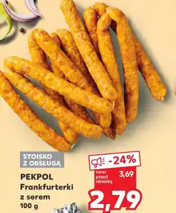 Kaufland Frankfurterki z serem oferta