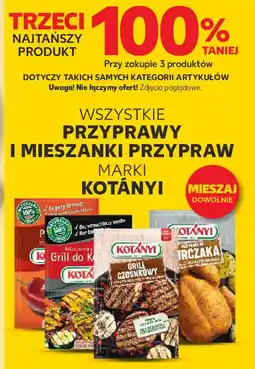 Kaufland Przyprawy Kotanyi oferta