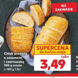 Kaufland Chleb pszenny z sezamem i czarnuszką oferta