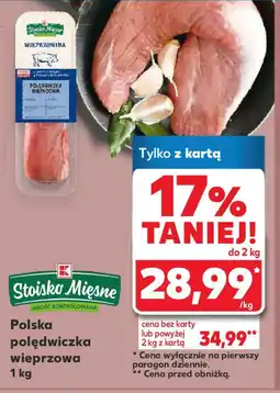 Kaufland Polska polędwiczka wieprzowa oferta