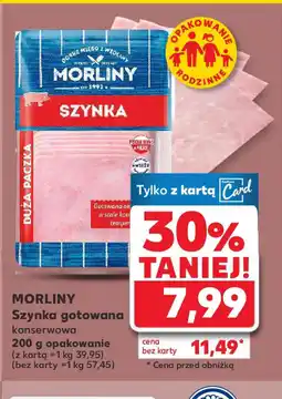 Kaufland Szynka Morliny oferta