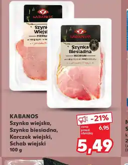 Kaufland Szynka wiejska, Szynka biesiadna, Karczek wiejski, Schab wiejski oferta