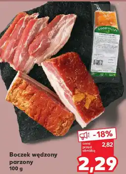 Kaufland Boczek wędzony parzony oferta
