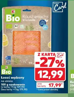 Kaufland Losoś wędzony Bio oferta