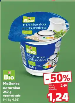 Kaufland Maślanka naturalna K-Bio oferta