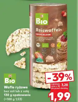 Kaufland Wafle ryżowe Bio oferta