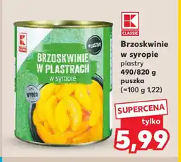 Kaufland Brzoskwinie w syropie oferta