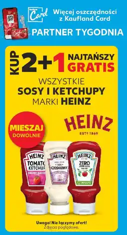 Kaufland Sosy i ketchupy Heinz oferta