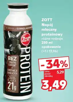 Kaufland Zott Napój mleczny proteinowy oferta