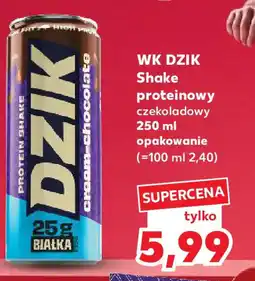 Kaufland WK DZIK Shake proteinowy czekoladowy oferta