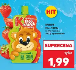 Kaufland Kubuś Mus 100% oferta