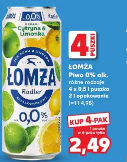 Kaufland Lomża Radler oferta