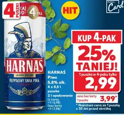Kaufland Piwo Harnas oferta