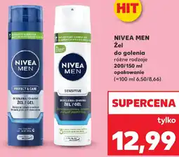 Kaufland Nivea Men żel do golenia oferta