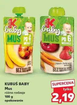 Kaufland Kubuś Baby Mus oferta