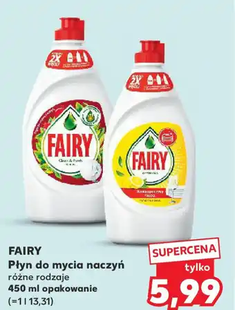 Kaufland Płyn do mycia naczyń Fairy oferta