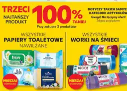 Kaufland Papiery toaletowe nawilżane i worki na śmieci oferta