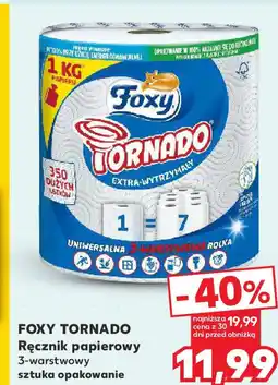 Kaufland Ręcznik papierowy Foxy Tornado oferta