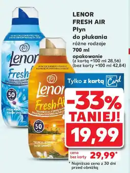 Kaufland Lenor Fresh Air oferta
