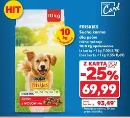 Kaufland Friskies Sucha karma dla psów oferta