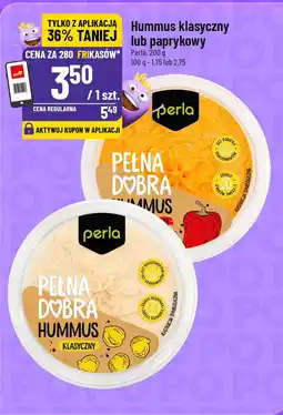 Polomarket Hummus klasyczny lub paprykowy Perła oferta