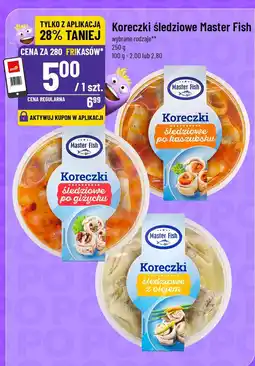 Polomarket Koreczki śledziowe Master Fish oferta
