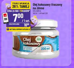 Olej kokosowy tłoczony na zimno